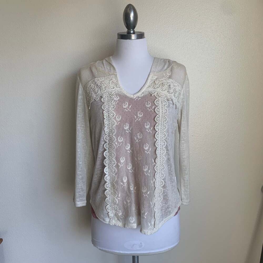 Sheer Longsleeve Yoga Sweater Hoodie